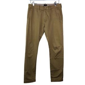 J Crew The Driggs Khaki Chino Pants Brown